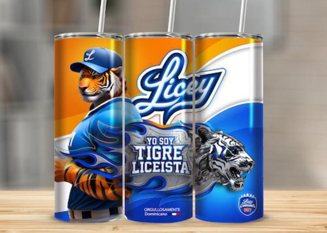 Baseball Tigres Licey Tumbler Cups