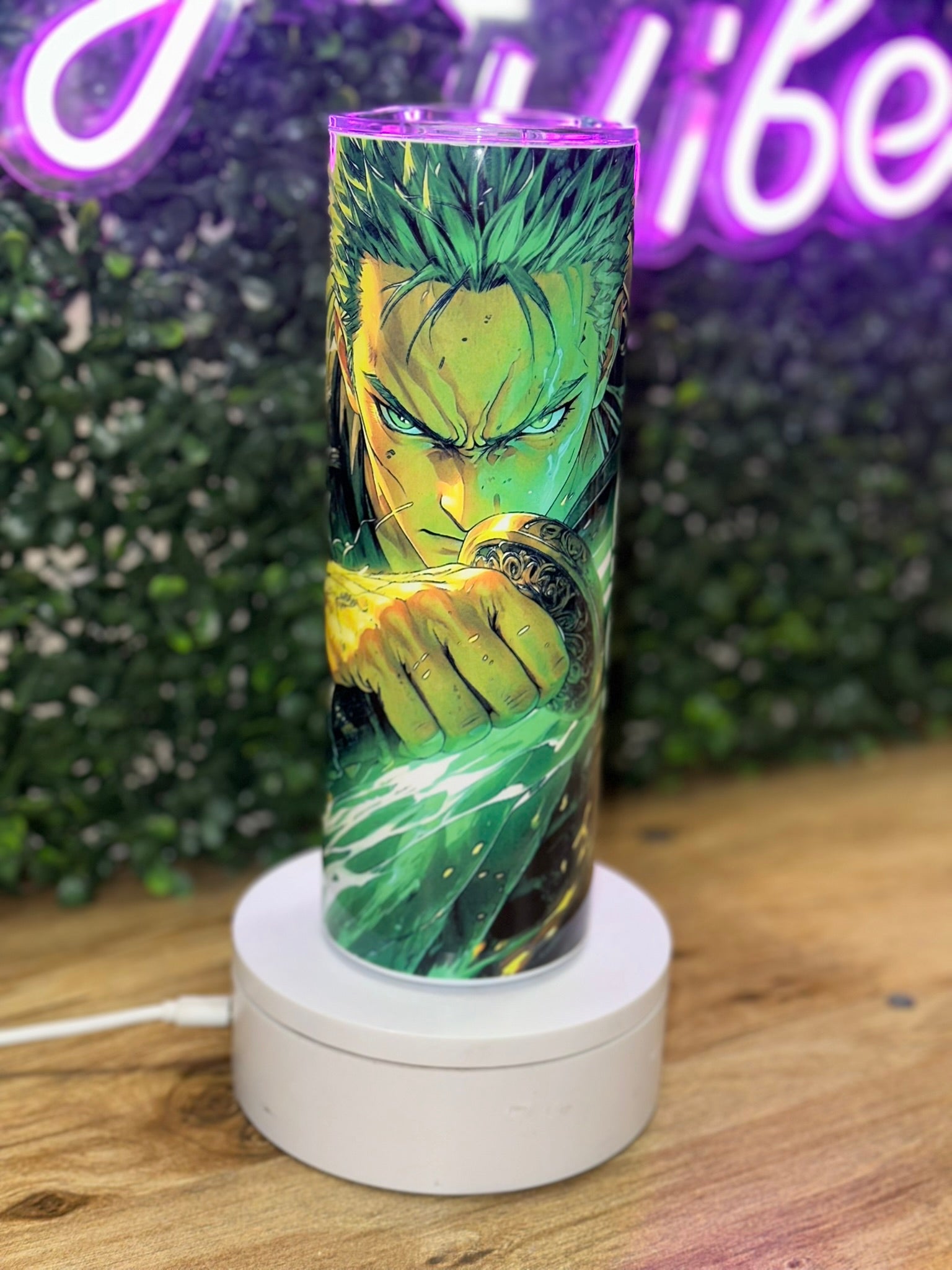 One Piece Roronoa Zoro Anime Tumbler Cup